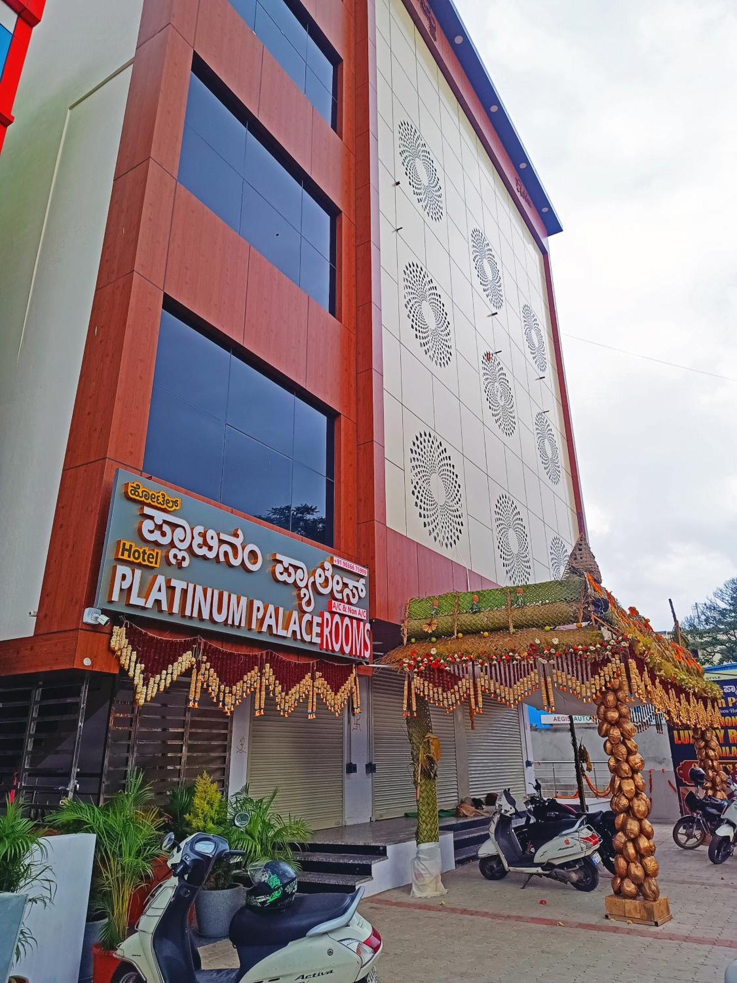 Hotel Achhu Palace Bangalore Exterior foto