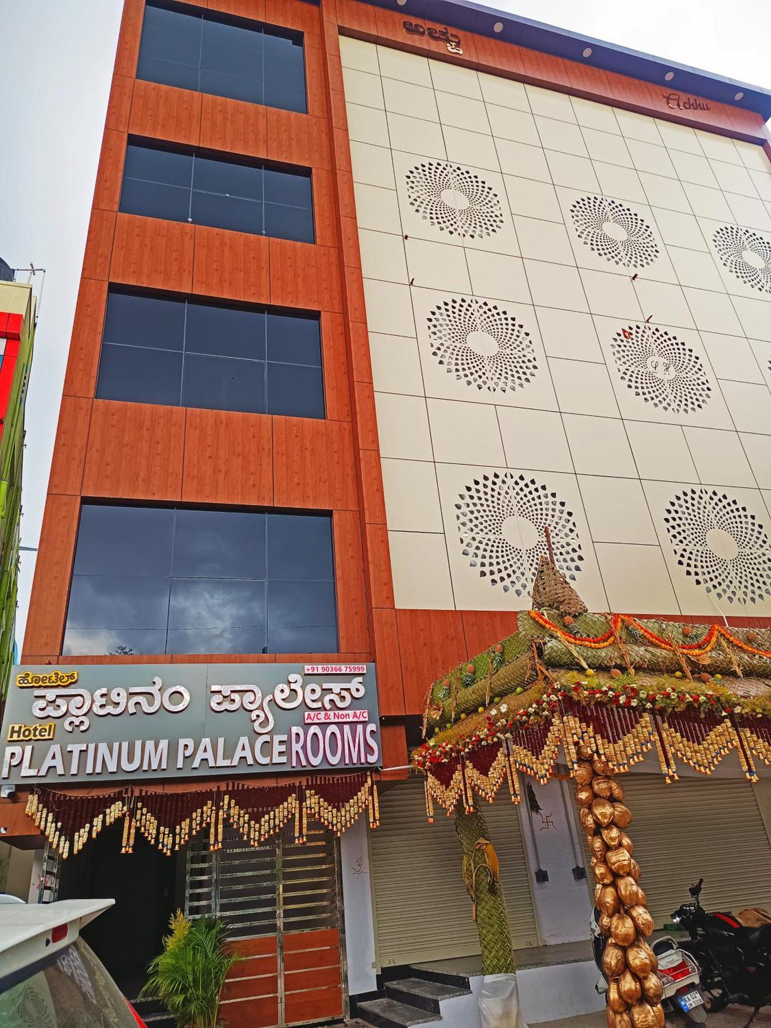 Hotel Achhu Palace Bangalore Exterior foto